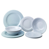 Plastimo 5242235 - Atoll 12-piece tableware set