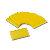 Bukh PRO E3900151 - Set Of 10 Yellow Plastic Spatulas