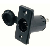 Euromarine Black Cigar-Lighter Socket + Cap