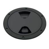 Barton 40061 – Round Screw Inspection Cover Ø155 mm Aperture, Cutting Ø165 mm, Overall Ø215 mm, Fastening Ø4 mm