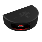 Lopolight 301-102-B-6M - Navigation Light 3NM 112,5° Red, Port, Black W/6m Cable