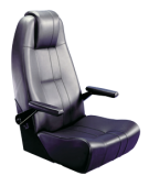 Allpa Boat Chair Model Royal De Luxe, Black