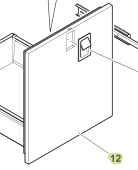 Isotherm SGC00211AA – Complete Stainless Steel Door for DR65 Drawer Refrigerator