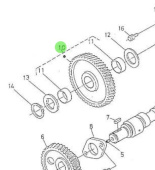 Nanni Diesel 970302046 - Idler Gear Coupling for 4.190HE Engines