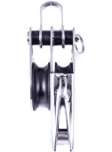 SeaSure 00.25 25 mm Plain Bearing Double Mini Block with V-Jammer and Becket, 5 pcs