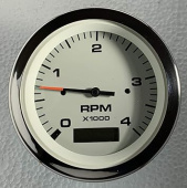 Veethree 63524F - Lido Pro Tacho/Hour Meter, 4000 RPM (Diesel)