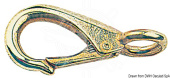 Osculati 09.112.95 - Brass Everdur snapshackle 95mm