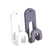 Nuova Rade 94126 - Utility Hook "Store-All", 7.5x2.5x3cm, White