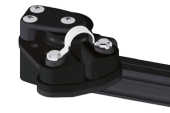 Antal 4262 - Aluminum End Fitting Type 100 (For Leech Line) (2x)