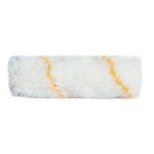 Paint Roller Perlon White with Yellow Stripe 10 cm (10 pcs)