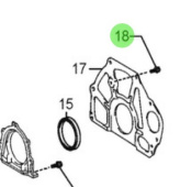 Nanni Diesel 970316113 - Flange Bolt for Gear Case and Rear End Plate