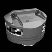Lopolight 201-011DLX 15M - Navigation Light 3NM 225° White, Masthead + 6W Decklight, Silver