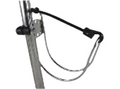 Eval 03572 - Bracket For Lifebuoy With Shock Cord, 22-25 mm Railing