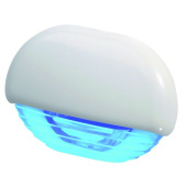 Hella marine 2JA 958 126-111 12/24V Easy Fit Step Lamp Blue (White Plastic Cap)