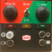 Bukh Engine 020D2157 - Instrument Panel (020D2157)