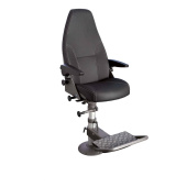 Norsap 6200 - 800 Comfort Seat With Flat Base 70/87 Black