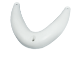 Allpa Bow Fender, 80x700mm, White