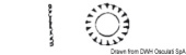 Osculati AISI 316 Stainless Steel Serrated Lock Washers DIN 6798, M4–M12