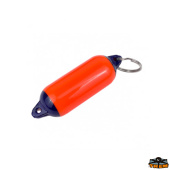 Trem D3170080 - Majoni Fender Shape Floating Key Holder Orange Colour