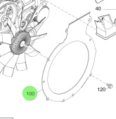 Steyr 2205736-1 - Right Engine Bracket for Steyr M160068 Engines