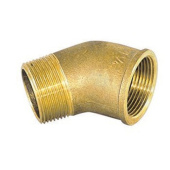 Plastimo 13579 - Connector brass elbow 90° male female 1''1/2