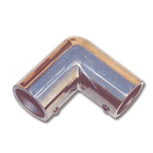 Trem AISI 316 Mirror-Polished Stainless Steel 90° Pulpit Joint for Ø22–25 mm Pipe