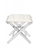 ARC Marine Deluxe Cushion For Director's Stool Cream
