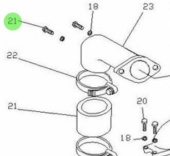 Nanni Diesel 51850001 - Intercooler Hose for TDI Engines