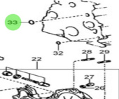 Nanni Diesel 970312102 - O-Ring for Timing Case and Gasket Kits