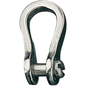 Ronstan RF614 Stainless Steel Narrow Shackle, 3/16" Pin, Slotted Head