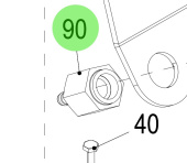 Steyr 2203834-1 - Adapter for Boost Pressure Sensor