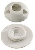 Surefas PERFIX Female Receiver with Counterplate for Fabric Installation 100 pcs