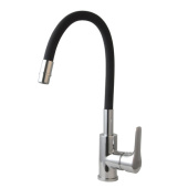 Bukh PRO N0112800 - FLEXIBLE MIXER FOR KITCHEN SINK BLACK