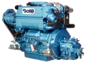 Solé Marine Engine SK-60 With Technodrive Gearbox TMC260, R=2:1
