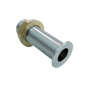 Guidi Chromed Brass Through-Hull Fitting, Ø12 mm, Length 54 mm
