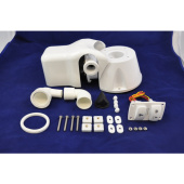 Johnson Pump 81-47240-02 - Silent Electric Conversion Kit for Marine Toilets 24V