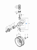 Vetus STM3589 - Bearing Set Connection Rod M2 0.50