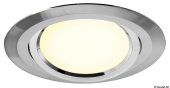 Osculati 13.437.21 - Recess Swivelling LED Light, Warm Light 4W
