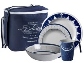 Marine Business Pacific Yacht Dinnerware Set for 4 people (16 items)