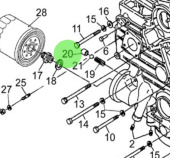 Nanni Diesel 970302075 - Valve Seat for Timing Gear Case