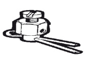 Ultraflex 30335g - L13 Cleat Connector for C2.C7.C8