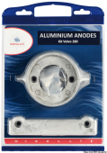 Osculati 43.340.00 - Anode Kit For Volvo Engines 280 Zinc