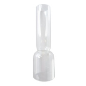 Delite 201013 - Glass Petrolux Lamp Chimney Clear 10 Inch Ø40 x 130 mm