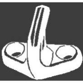 Euromarine Polyamide Awning Hooks 30 x 14 x 22 mm