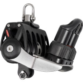 Ronstan RF46530 Series 40 Ball Bearing Orbit Block, Quin Ratchet with Adjustable Cleat