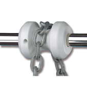 Trem Chain & Line Unwinding Pulley for Guardrail Pipe Ø22–25 mm