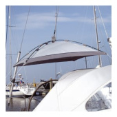 Blue Performance Free-Hanging Sunshade Large 160 x 160 cm