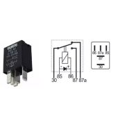 Webasto 1322202A - Relais 12V Changer W. Diode 35A (Micro)