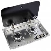 NavyLoad 2-burner Hob With Lid