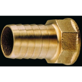 Plastimo 471656 - Connector Brass Female 1/4 For Hose 40mm